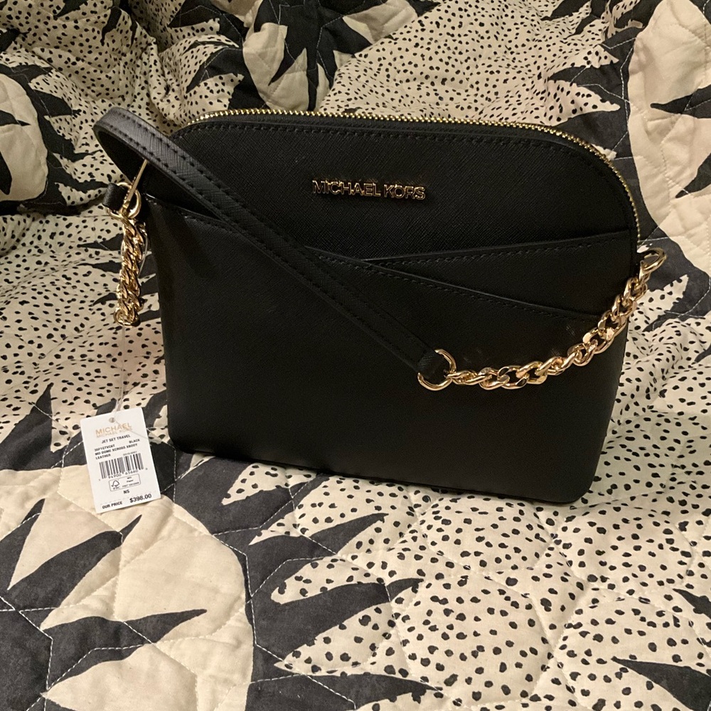 NWT Michael Kors • Jet Set Travel Medium Dome Crossbody Bag - Picture 10 of 10